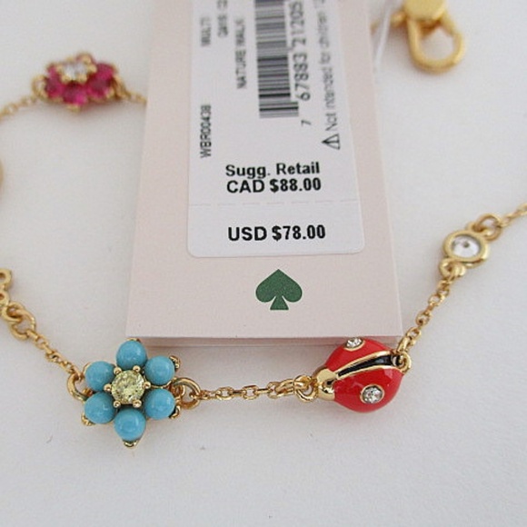 KATE SPADE Nature Walk Ladybug Bracelet - WBR00438 - Picture 8 of 8